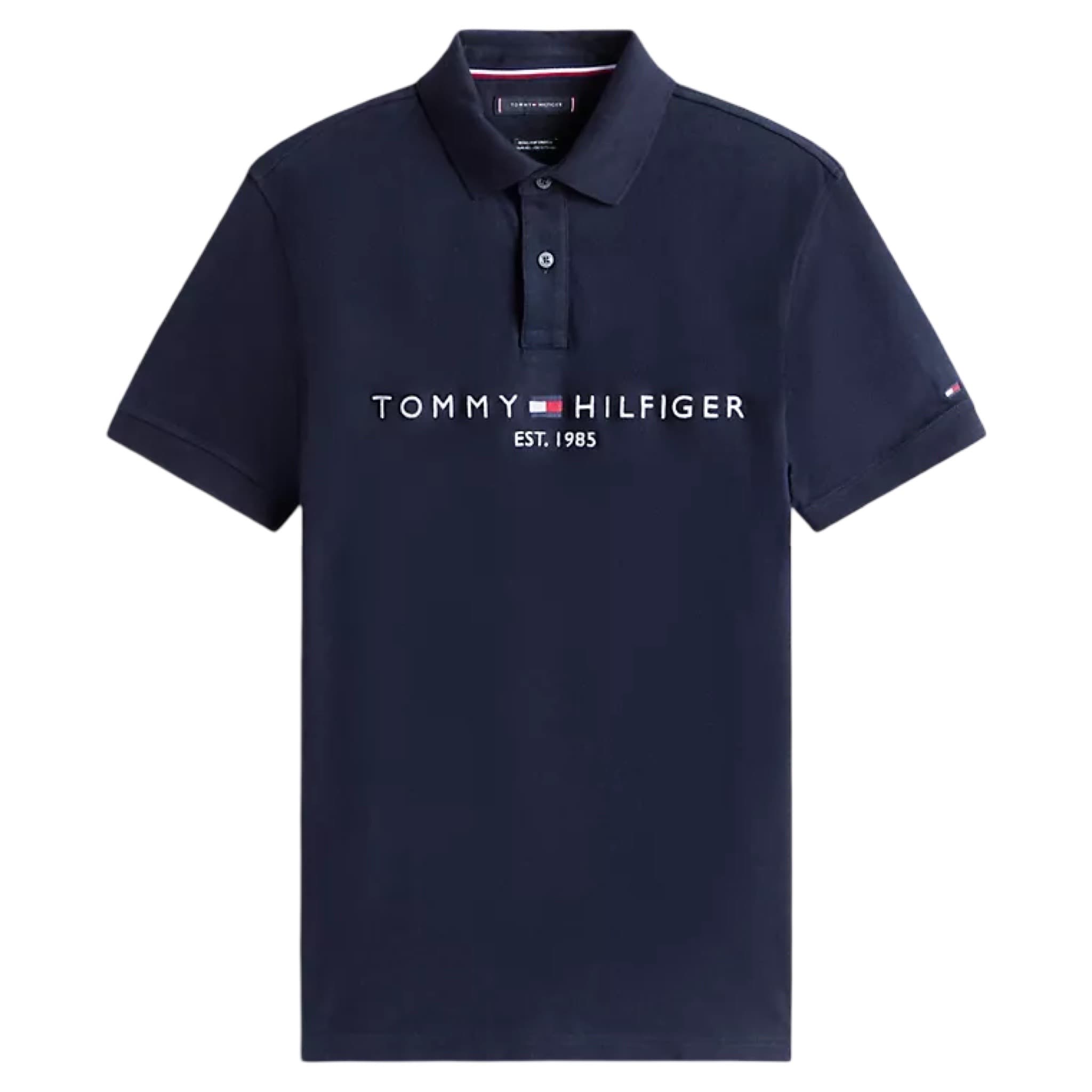Embroidered Tommy Logo Polo