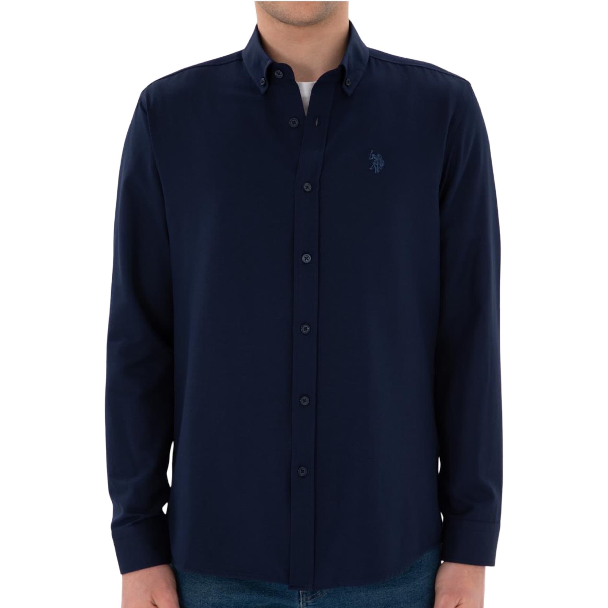 Mens Long Sleeve Basic Shirt