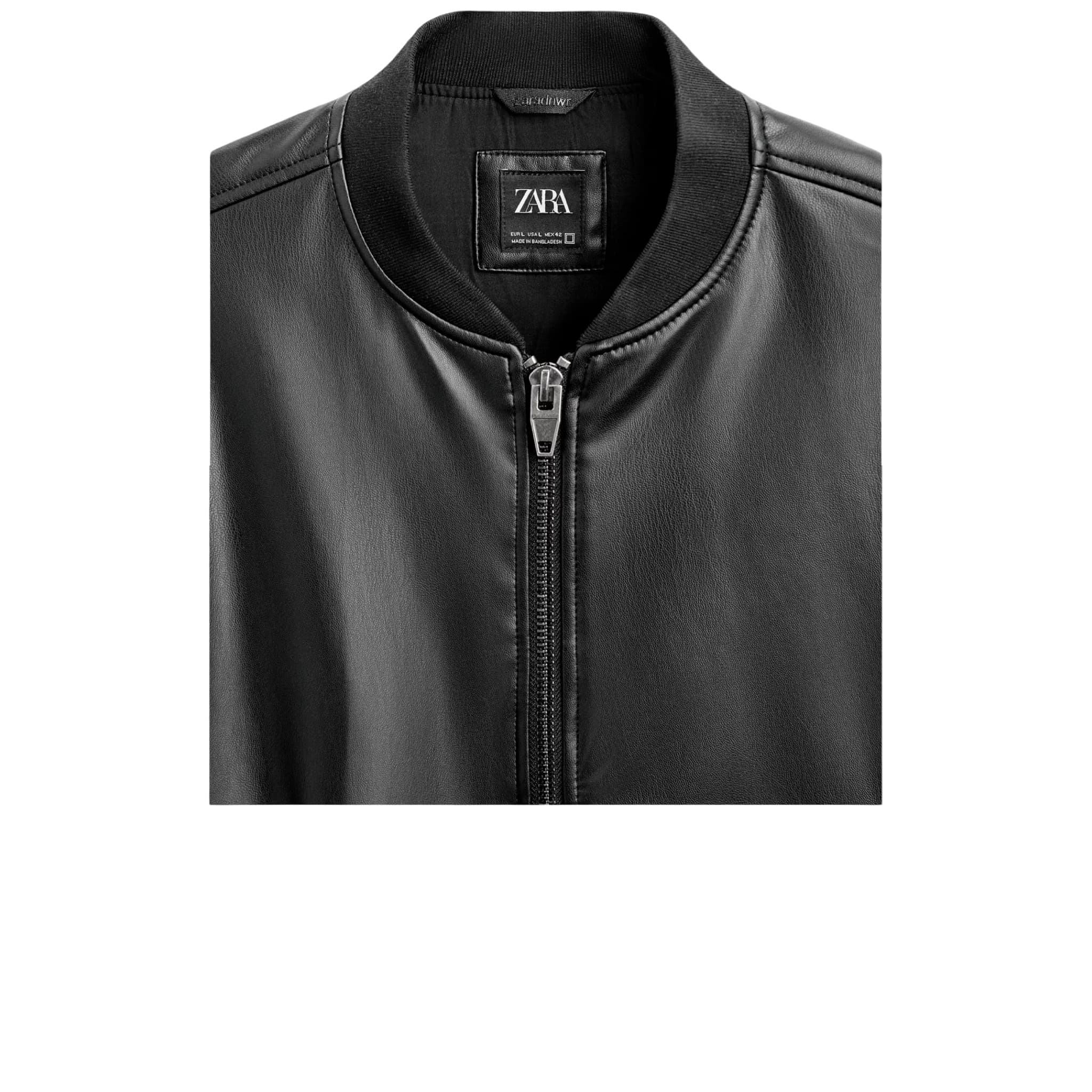 Faux Leather Jacket