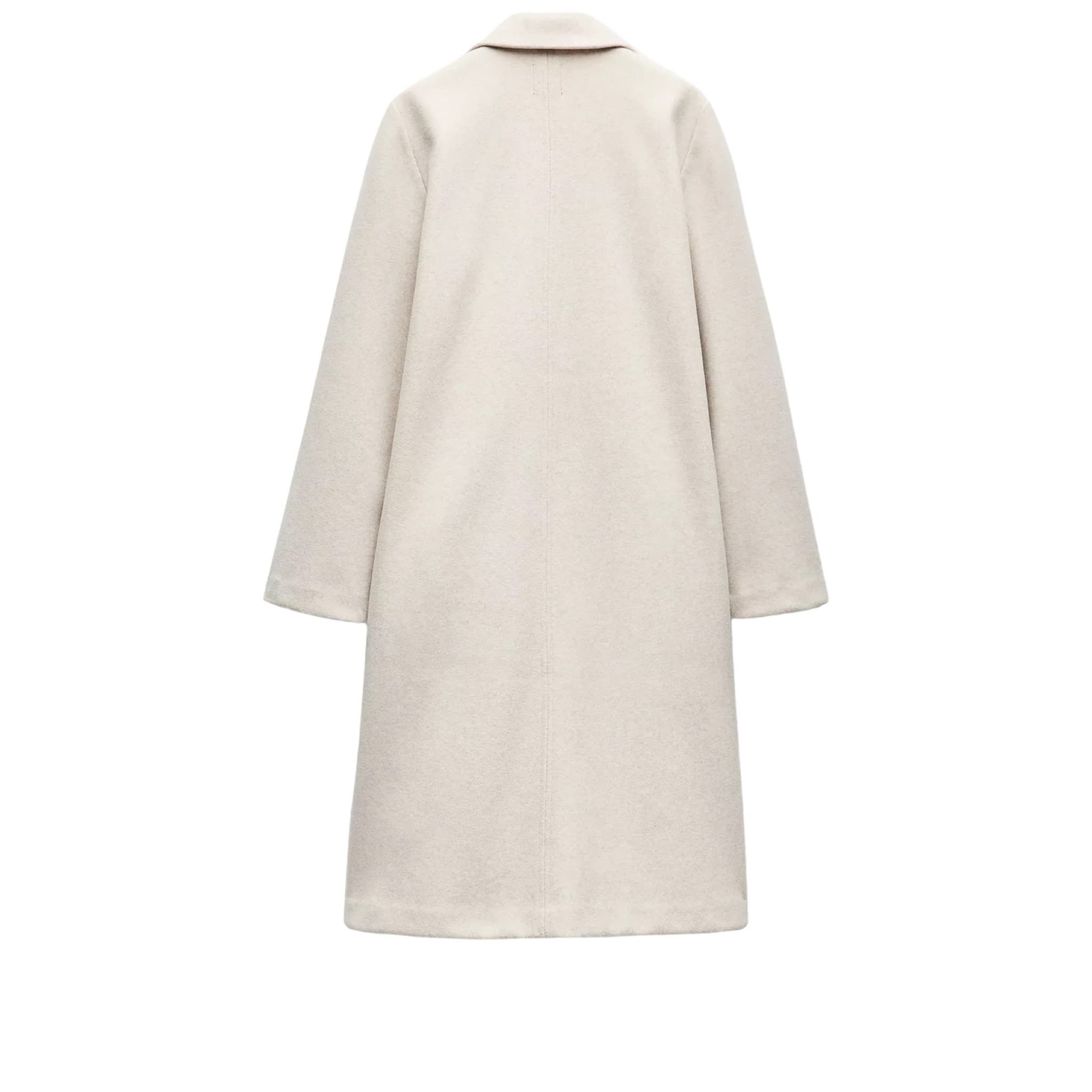 Buttoned Soft Coat