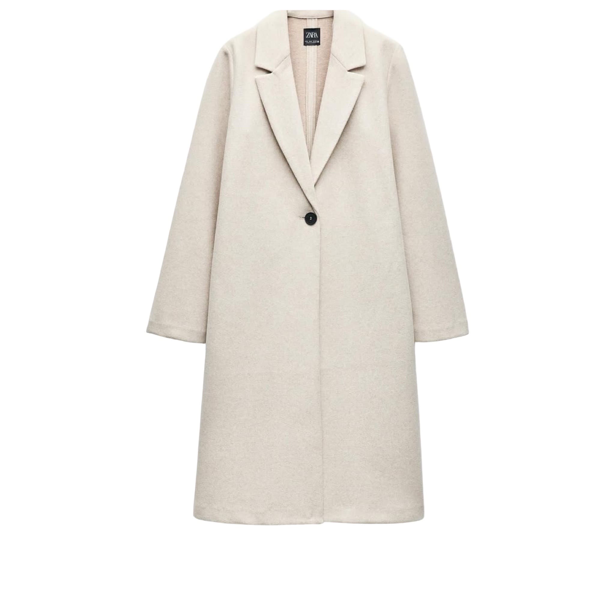 Buttoned Soft Coat