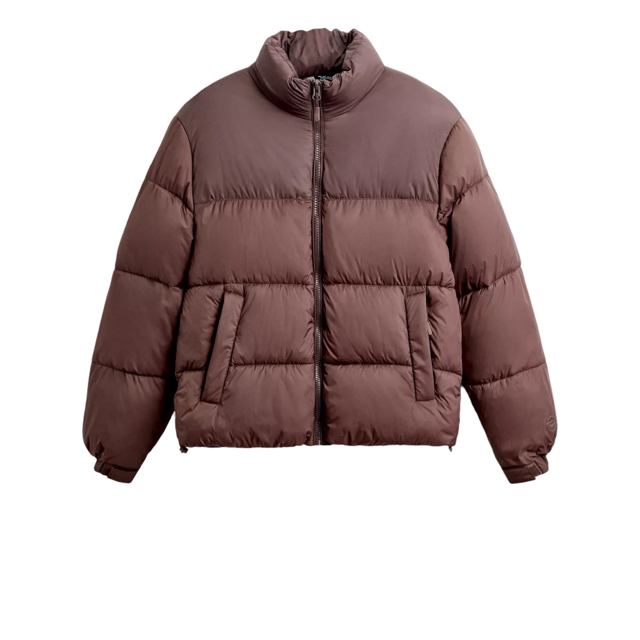 Colour-Block Quilted Jacket