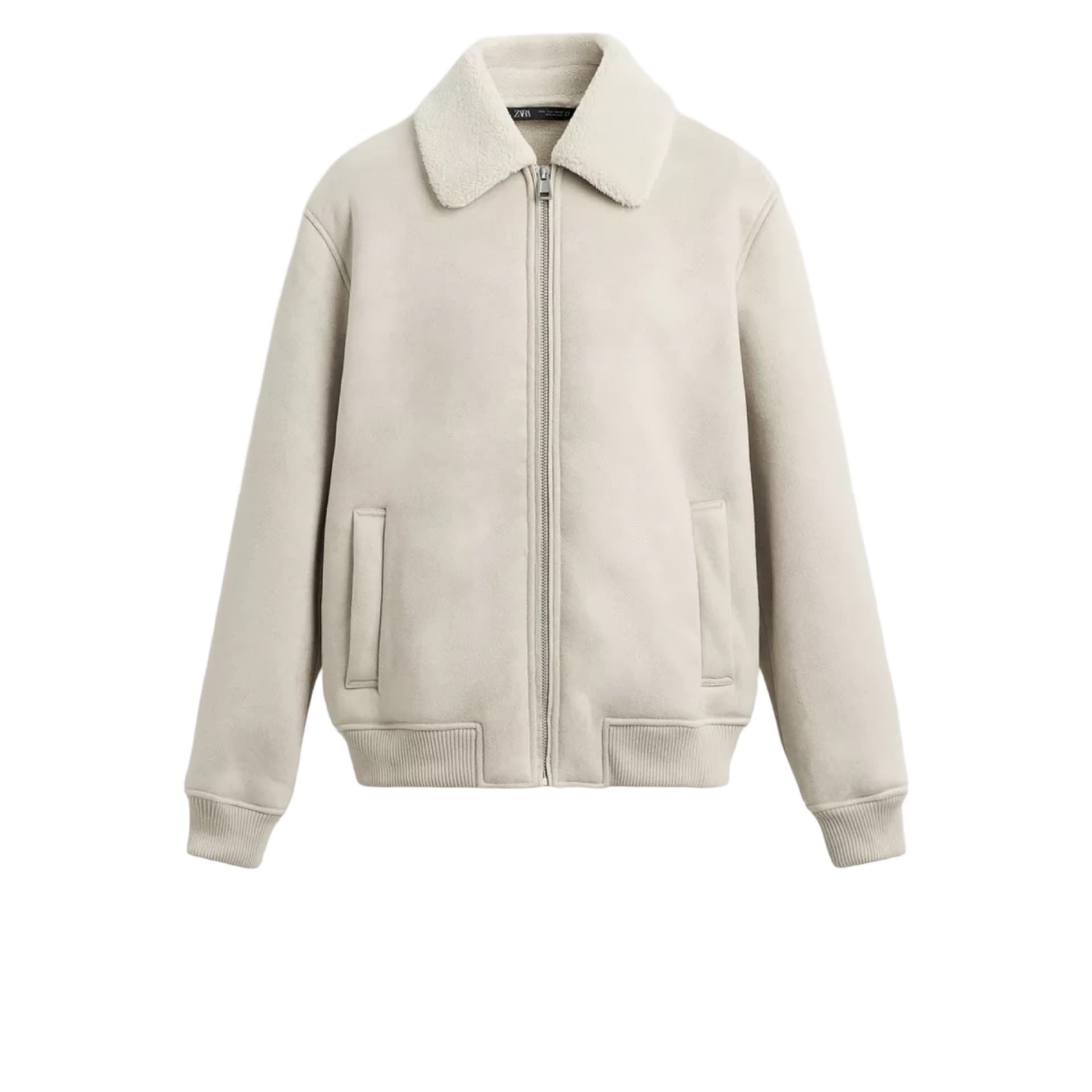 Double Faced Faux Suede Jacket