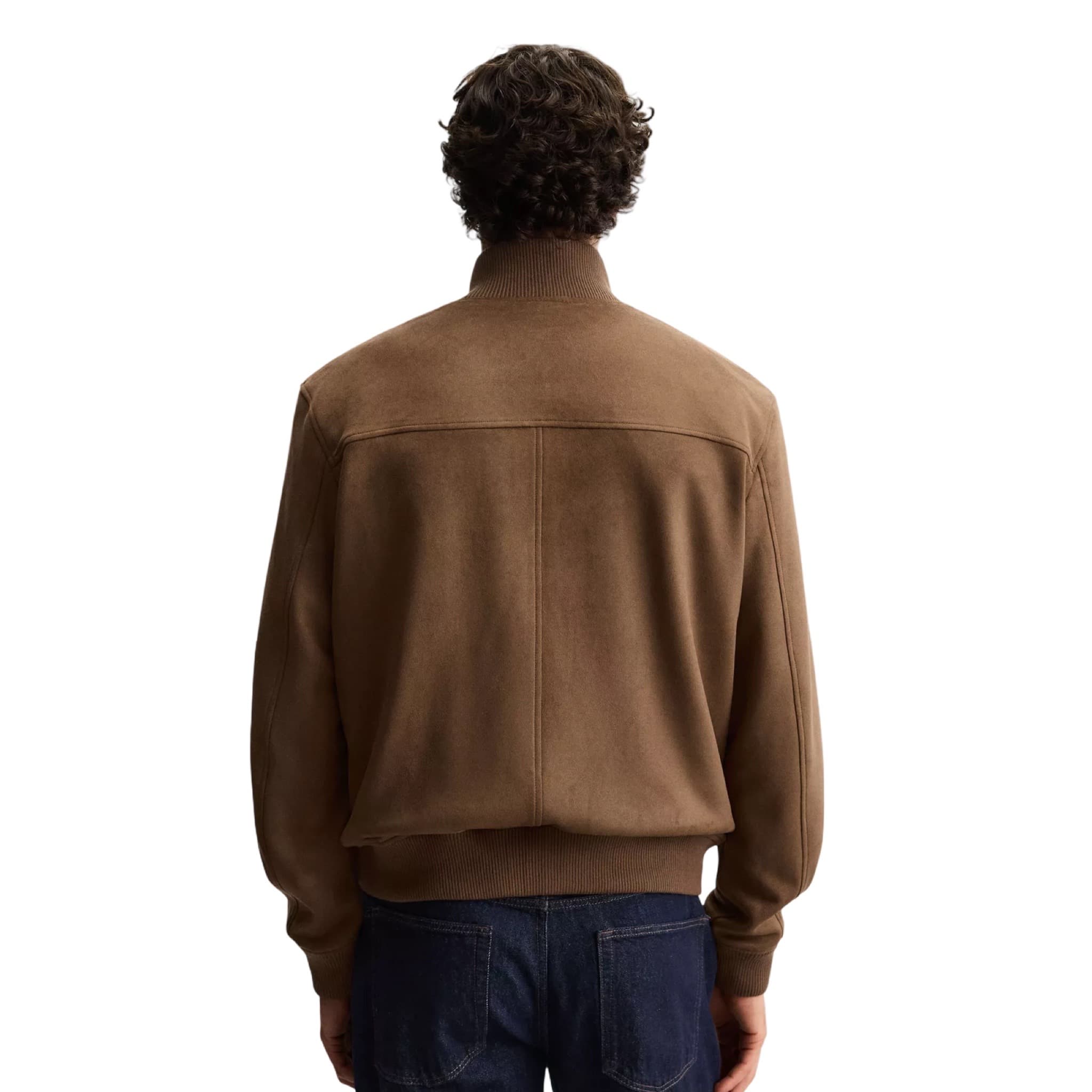 Faux Suede Jacket