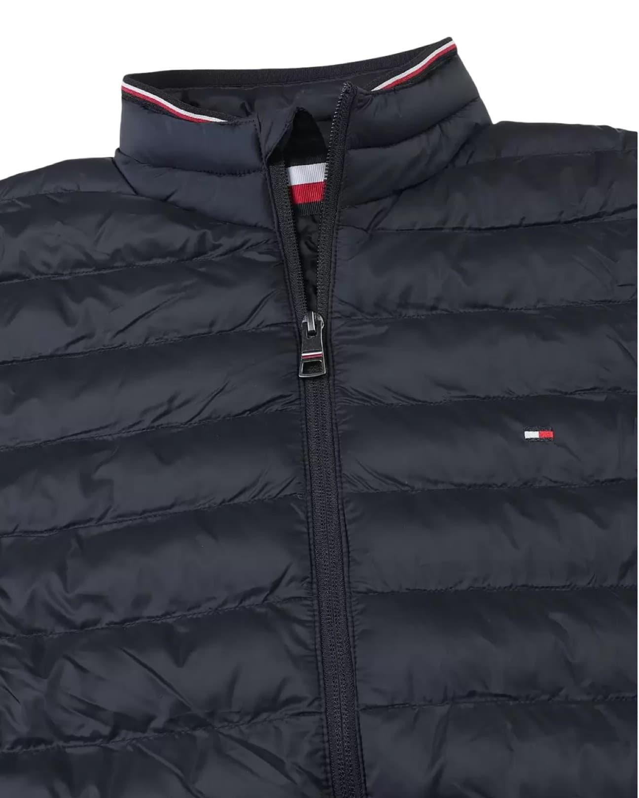 Men’s Solid Mock Collar Puffer Jacket
