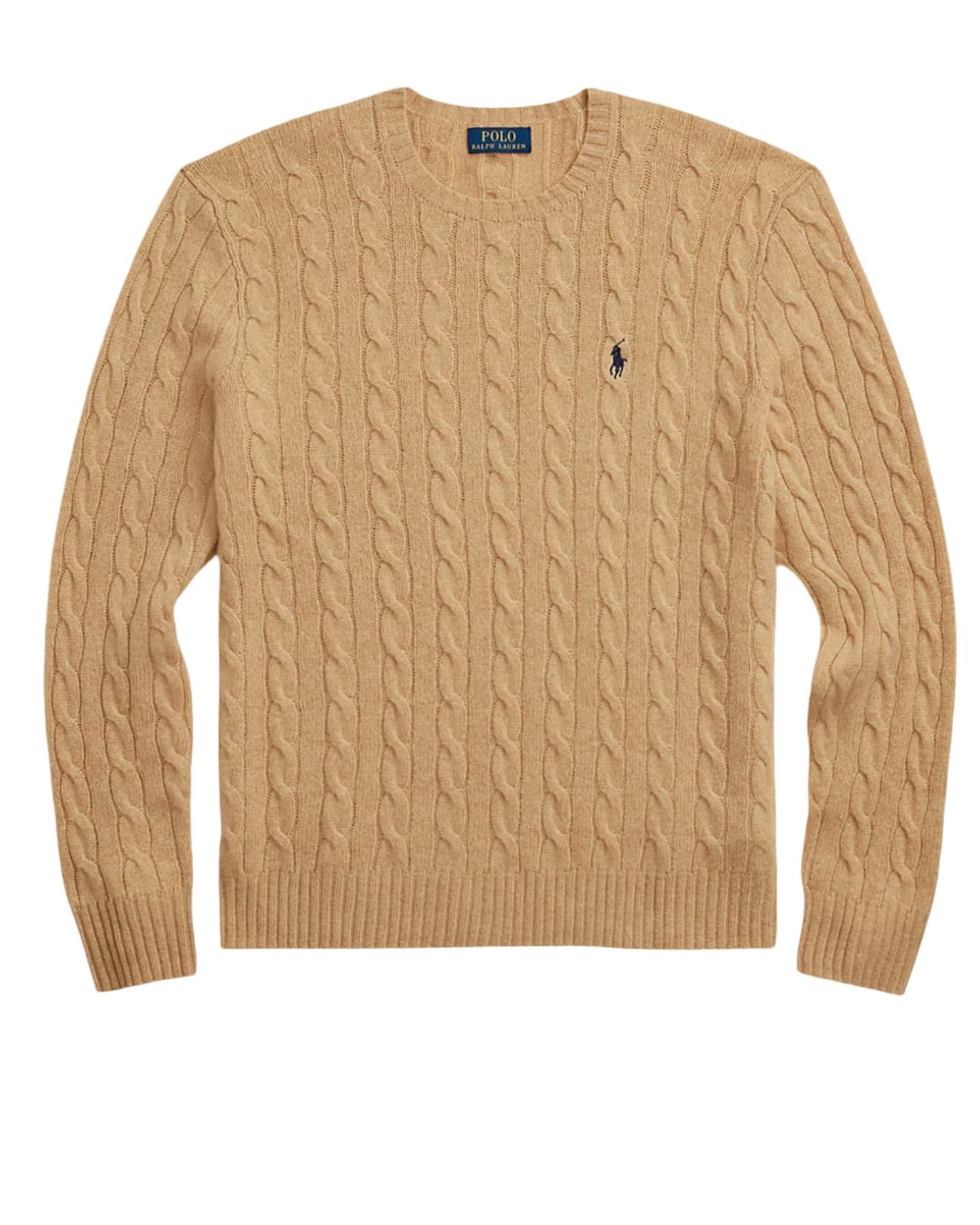 Cable-Knit Wool-Cashmere Sweater