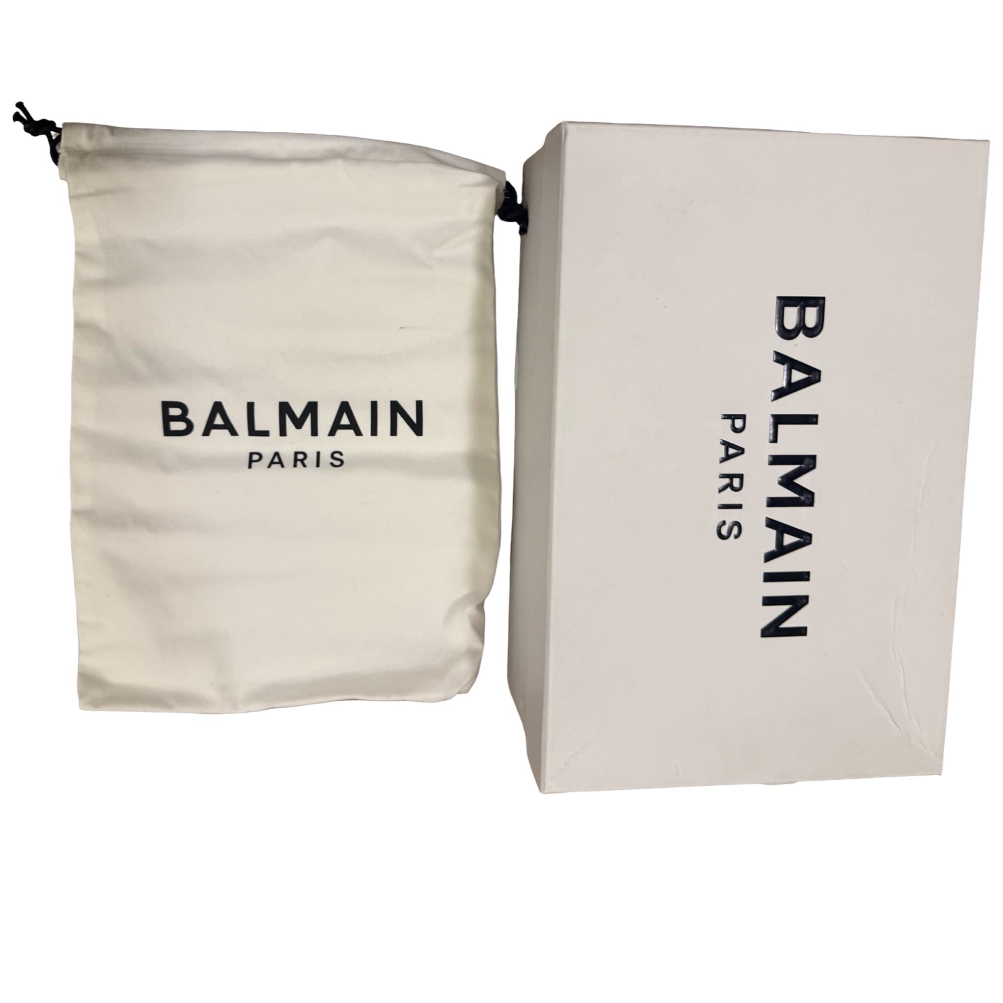 Balmain Signature Leather Loafers