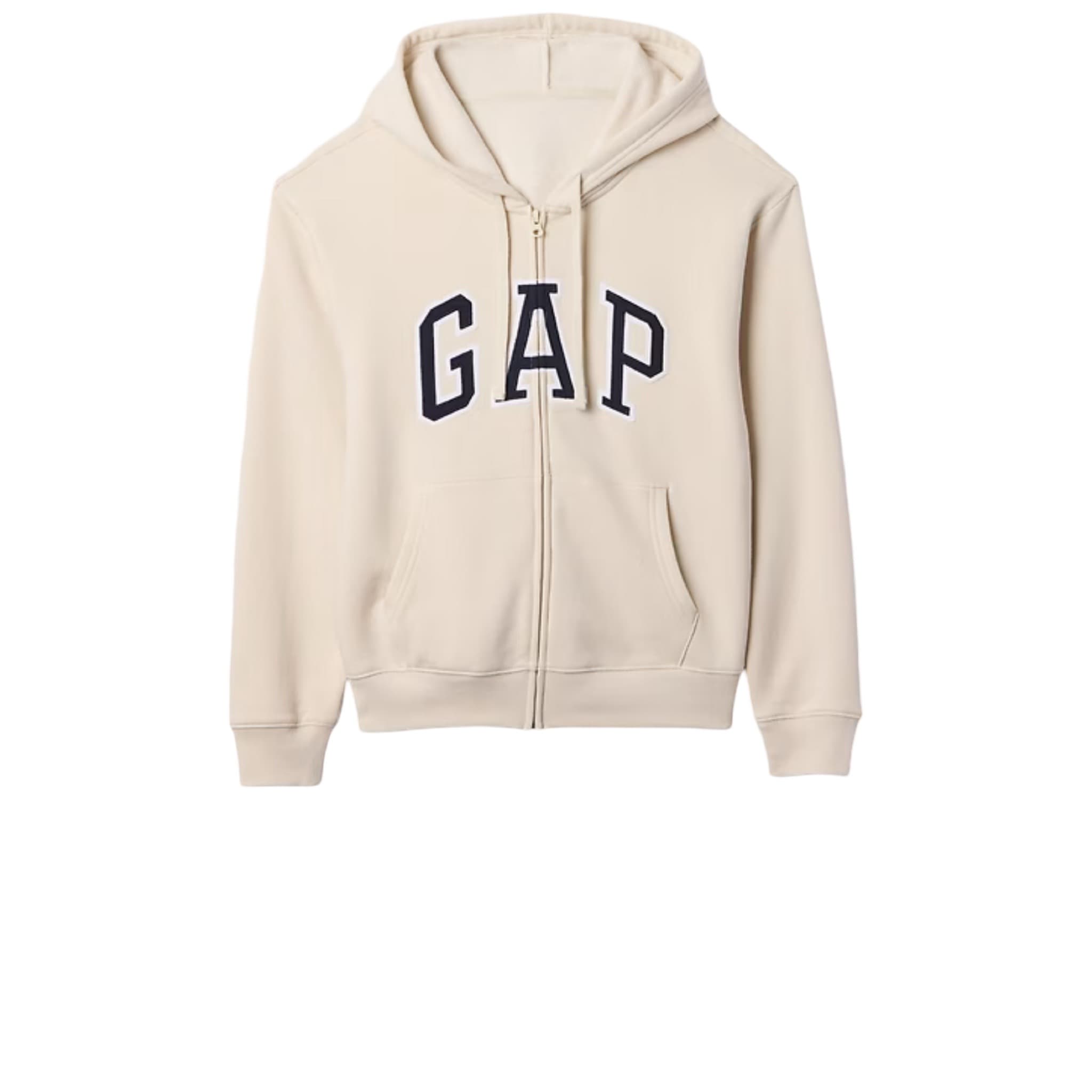 Relaxed Gap Logo Zip Hoodie