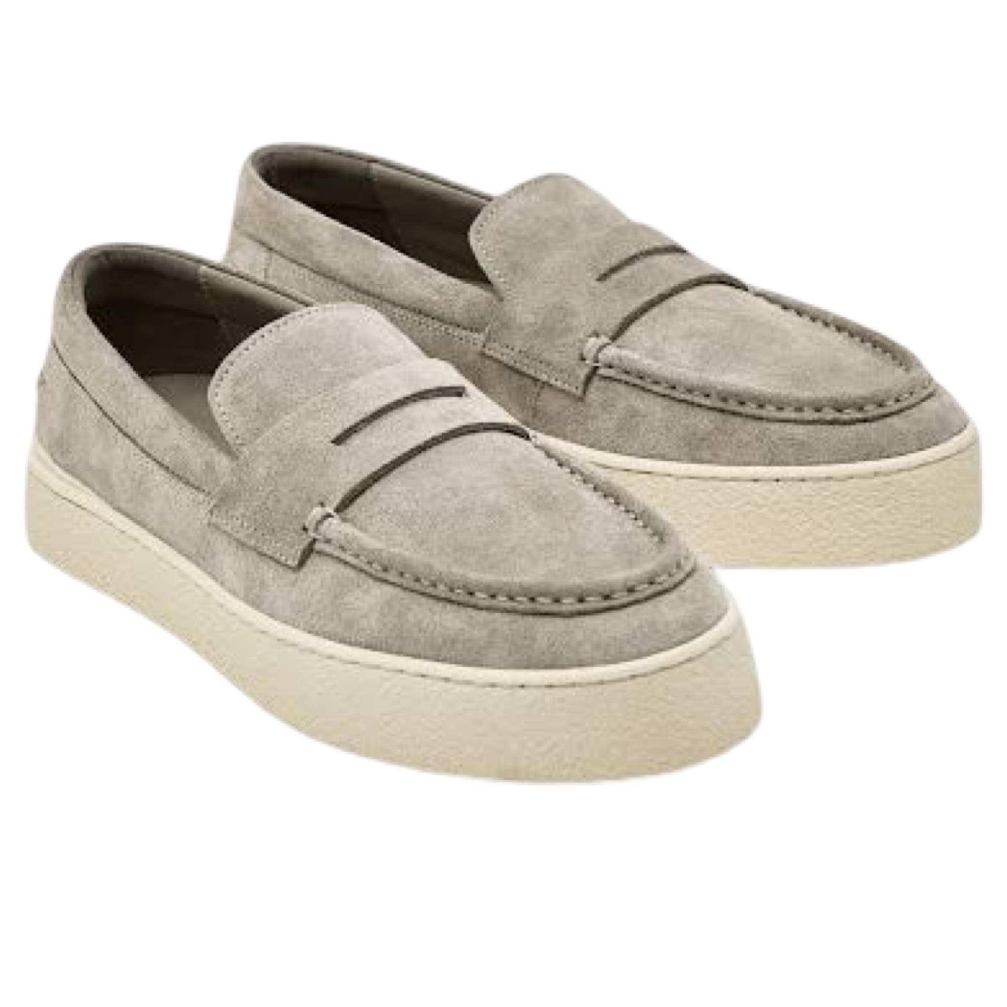 Soft Split Suede Loafers