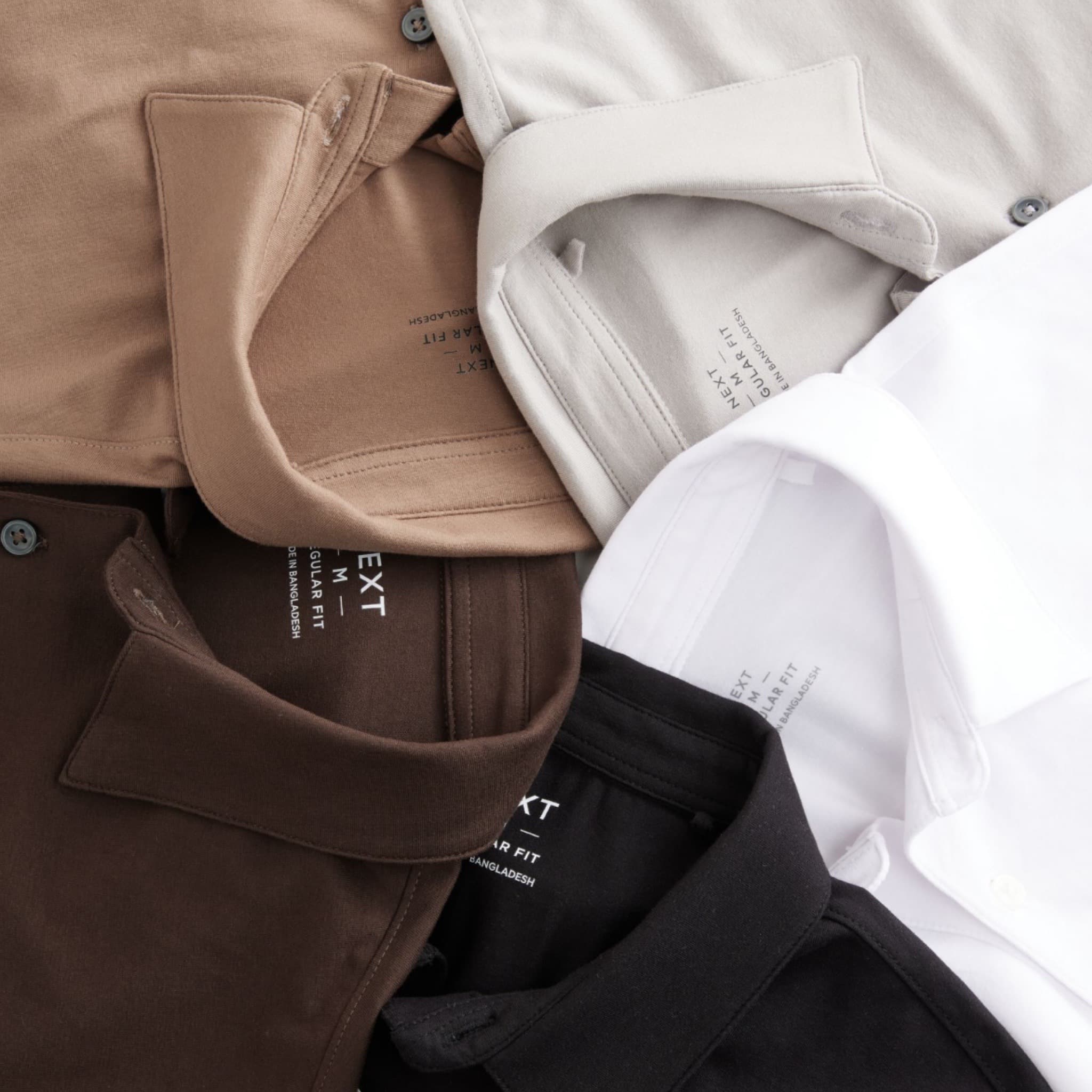 Regular Fit Short Sleeve Jersey Polo Shirt