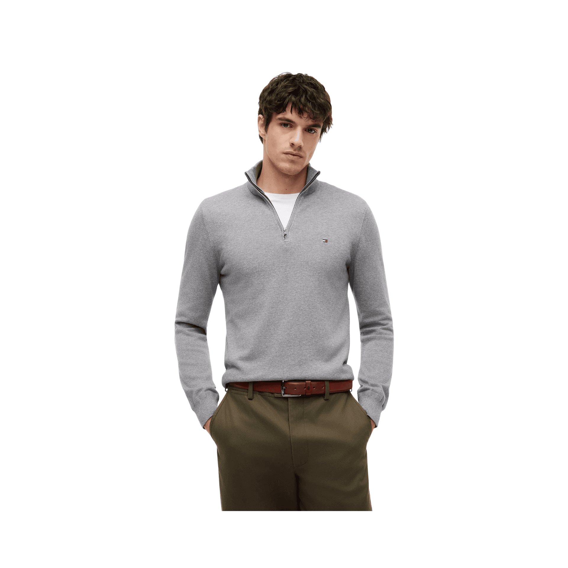 Classic Quarter-Zip Sweater