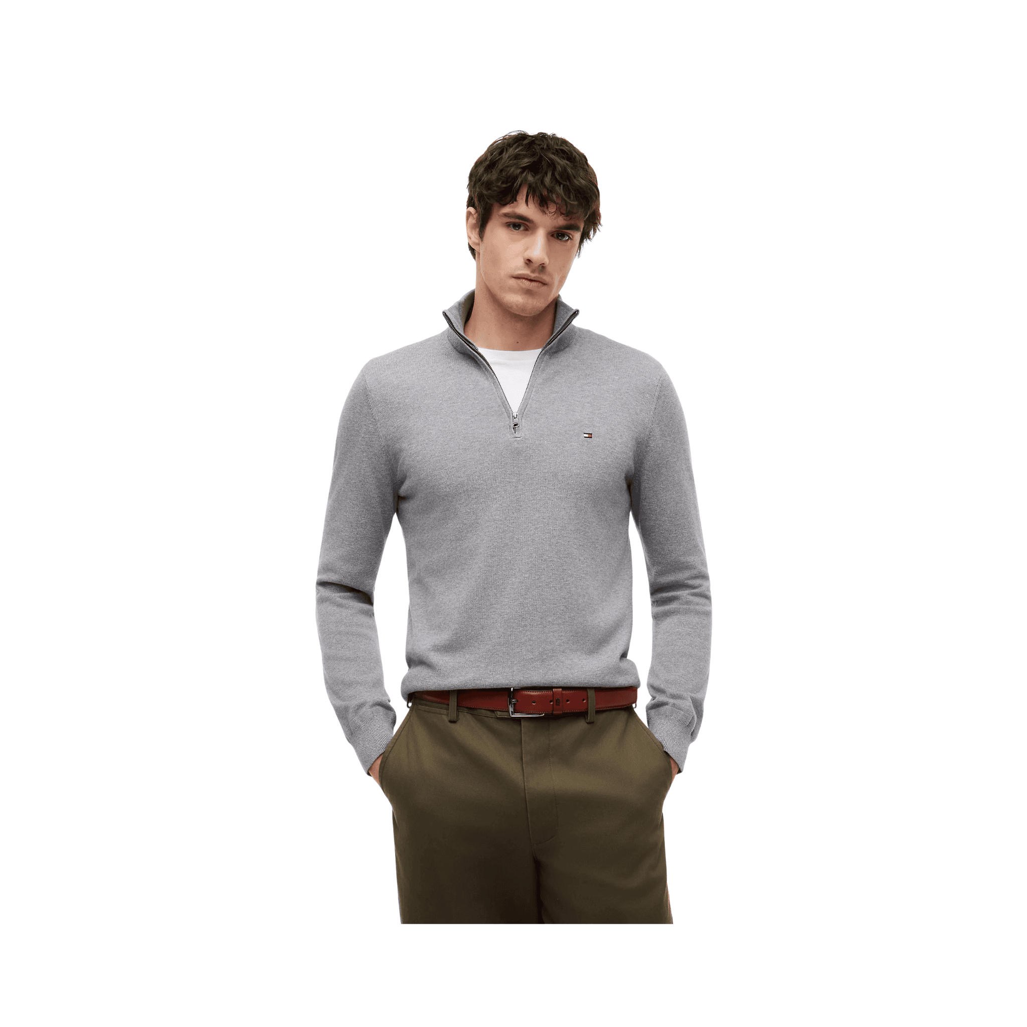 Classic Quarter-Zip Sweater