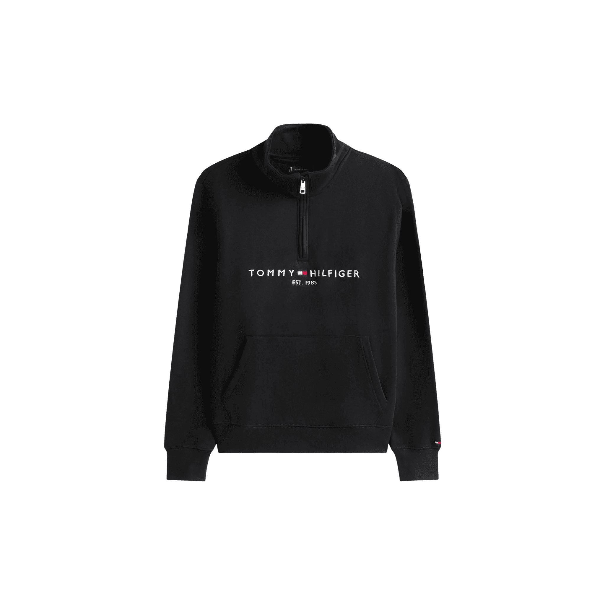 Embroidered Tommy Logo Quarter-Zip