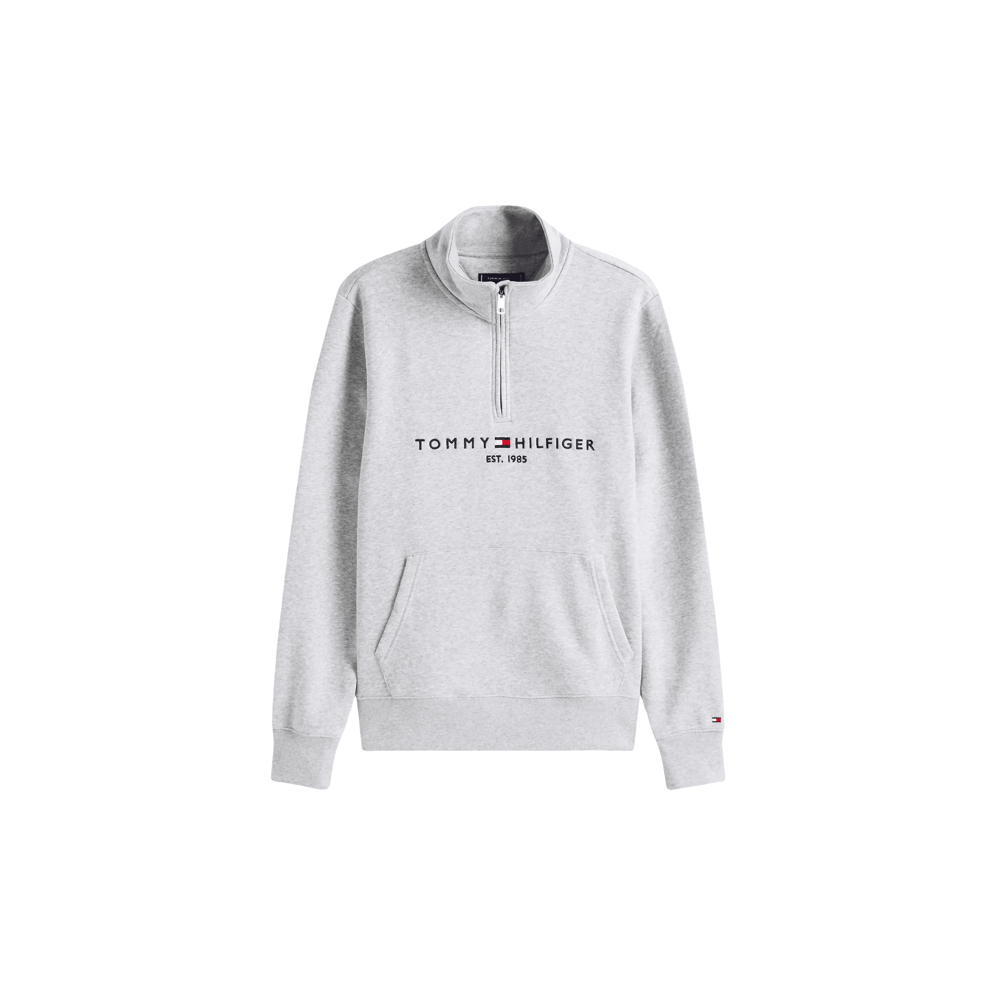 Embroidered Tommy Logo Quarter-Zip