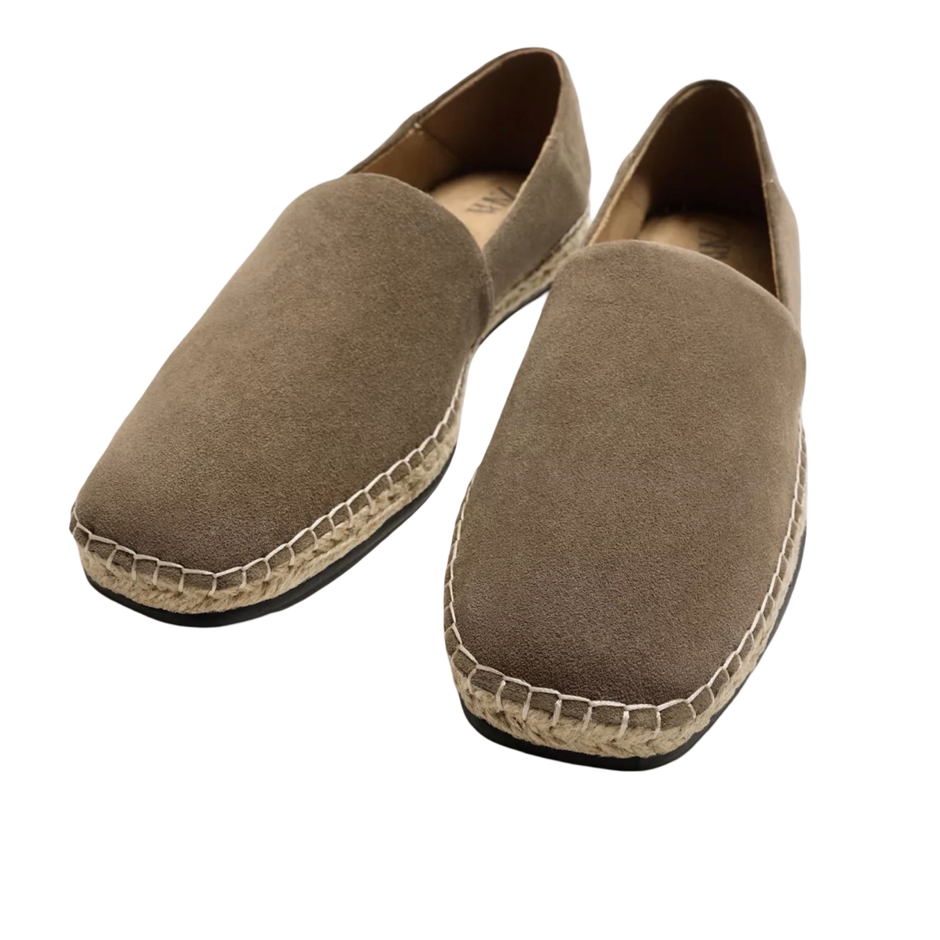 Leather Espadrilles 